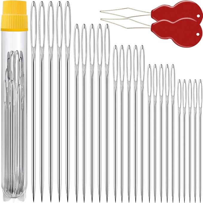 Premium Large Eye, Large Gauge Needles by JollMono