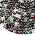 Zenkeeper 116 Pcs African Bloodstone Beads by Zenkeeper