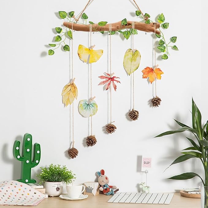 1Pc 15 Inch Natural Driftwood Decorative Branches Farmhouse Home Wall Hanging - Image 7