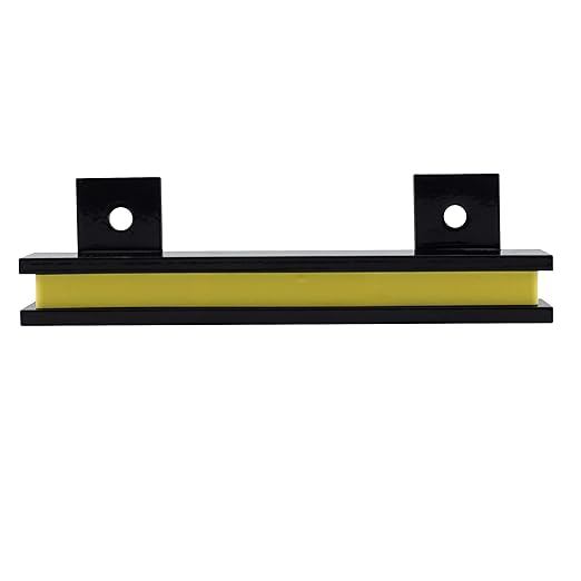 Master Magnetics 6" Magnetic Bar Tool Organizer - Easy to Install Magnet Storage Holder for House, Garage, Shed, or Job Site - Black Powder Coat