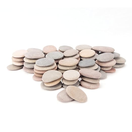 Painting Rocks, 2.23"-3.68" River Rocks, Flat Stones - Image 6