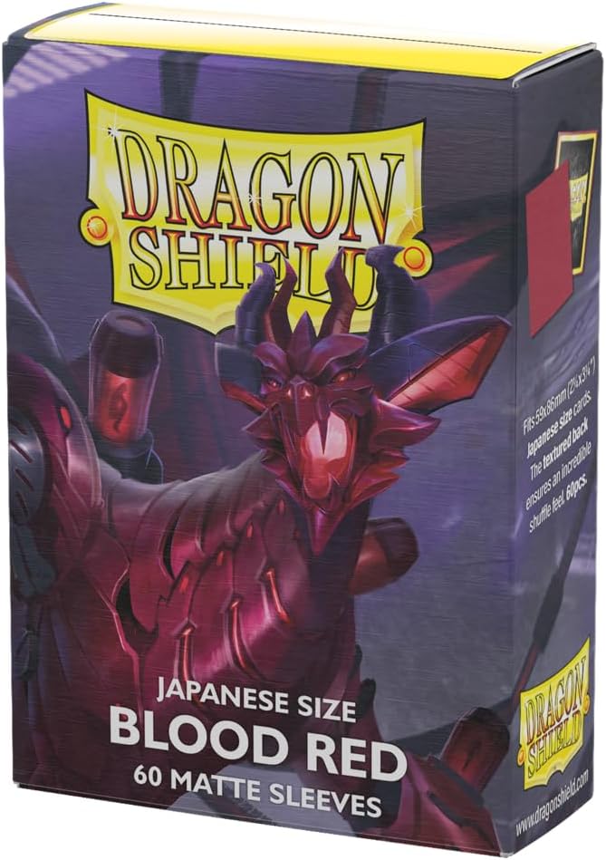 Dragon Shield | Japanese Size Card Matte Sleeves | 60 CT by DragonShield