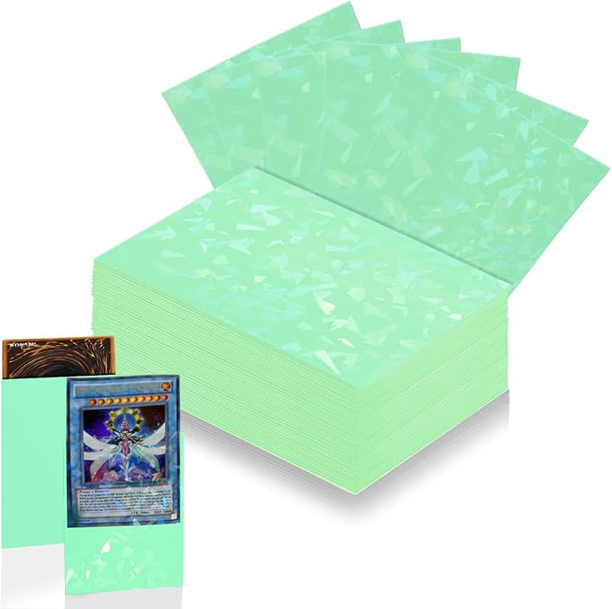 100 Count Mint Green Card Sleeve by Unknown