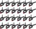 24 Pack 9 Inch Heavy Duty Plastic Nylon Spring Clamp EXTRA LARGE Clip Tips For Photography Background Plate