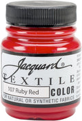 Jacquard Fabric Paint 2.25 Oz Ruby Red by Jacquard