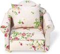 Dollhouse Couch with Pillow 1 12 Scale Miniature Sofa Arm Chair Living Room by Cuteminifulfillsallyourfantasiesabouttheminihomeinyourdreams
