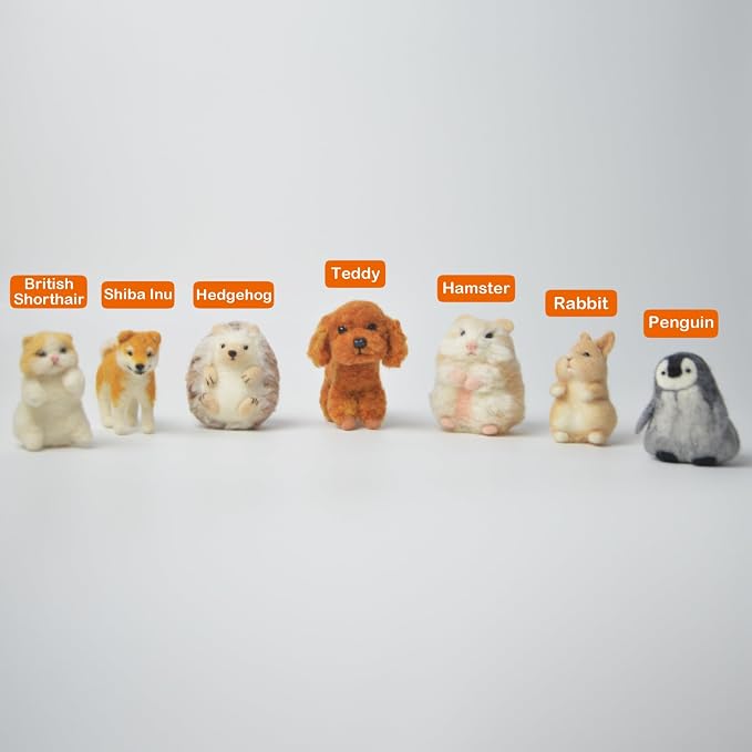 Feltsky Hamster Needle Felting Kit - Image 7