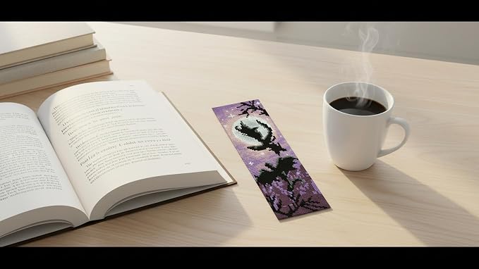 DYAIANGMU Dragon 6 Pcs Cross Stitch Bookmark Kit - Image 5