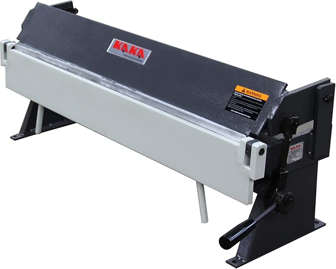 KAKA INDUSTRIAL Sheet Metal Brake, 36-Inch Metal Brake Bender, 20-Gauge Mild Steel Capacity, Heavy-Duty Precision Bending Brake, 0-135 Degree Adjustable Siding Brake W-3620