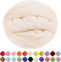 JeogYong Needle Felting Wool, 3.53oz Wool Roving Chunky Wool Yarn, Wet Felting by JeogYong