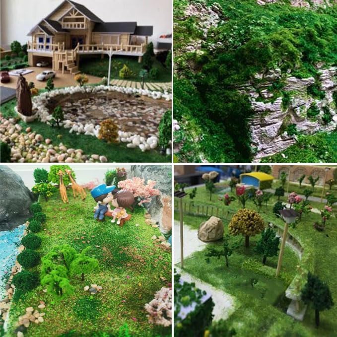 QuarenDen Scenery Basing Material Kit, 12 Bags, Basing Material Kit, Diorama - Image 5