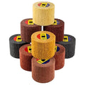 7 Pack Non Woven Wire Abrasive Drawing Polishing Burnishing Wheel Flap Brush 120mm x 100mm for Surface Treatment Stainless Steel, Aluminum, Copper, Metal, Grit: 60# 80# 120# 180# 240# 320# 600#