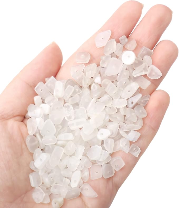 456 PCs Natural Chip Stone Beads, 5-8mm Irregular Multicolor Gemstones Loose - Image 5