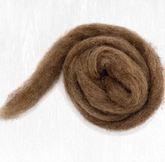 Revolution Fibers Carded Corriedale Wool Sliver by RevolutionFibers