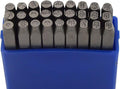 WKSTOOL 5/64 2mm Heavy Duty Carbon Steel Numbers Symbols Character Mark Code Hand Stamp Punch for Stamping Jewelry Sheet Metal Plate Mold Die Making