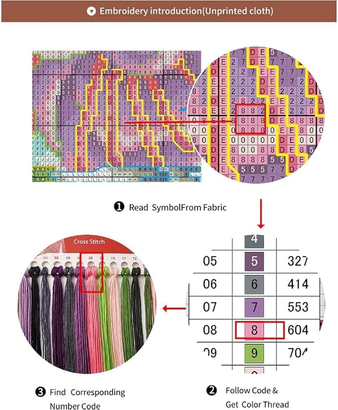 niurenmaoyi Stamped Cross Stitch Kits - Image 5