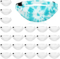 Silkfly White Cotton Fanny Pack by Silkfly
