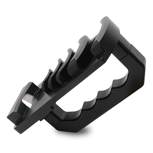 Pro Deburring Tool for Plastic Pipe with Handle,PVC Pipe Reamer Deburring Tool Deburrs Six Pipe Sizes 1-1/4 to 4-Inch PVC Chamfer Tool