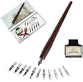 Calligraphy Pens Set -Wooden Dip Pen Handcrafted Calligraphy Set by OPENDGO