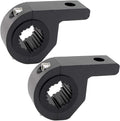 Motorcycle Bull Bar Mounting Bracket 2PCS Horizontal Light Mount Clamp Kit for 0.59" /0.75" /0.87"/0.98"/1.1"/1.25"Tubes fit for LED Driving Lights, Spotlights Fits Truck, ATV, & Motorcycle Crash Bars