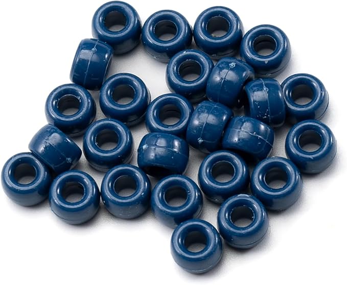 1000 Pcs Acrylic Pony Beads 6x9mm Bulk - Image 4