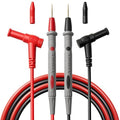 Professional Multimeter Test Leads 1000V 20A 40.5in, Heavy Duty Silicone Test Leads with Ultra-Hard Gold-Plated Test Probes, 0.16in/4mm Banana Plugs for Fluke/AstroAI/INNOVA/Klein Multimeter