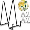 Hoewina 5 Pack 6 Inch Plate Stands by Hoewina