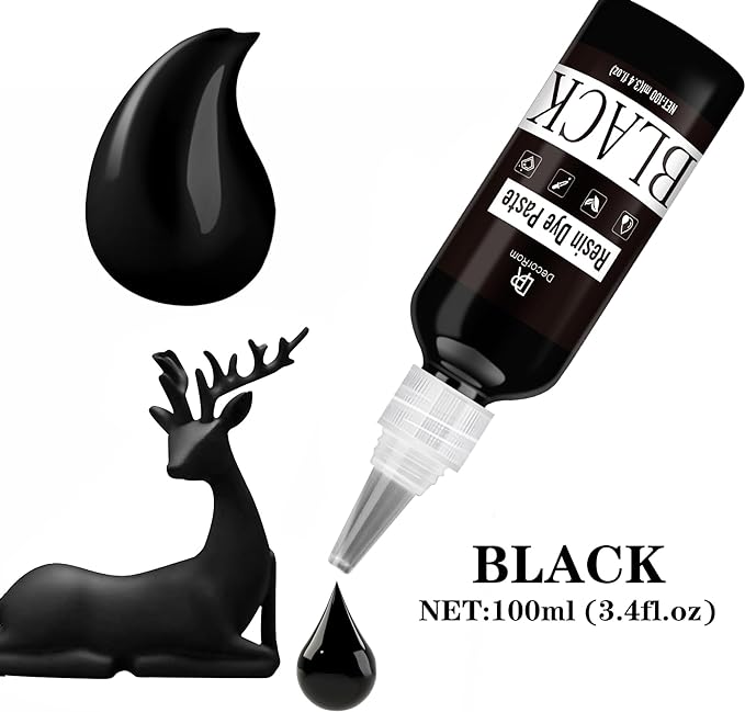 Black Epoxy Resin Pigment Paste - Image 2
