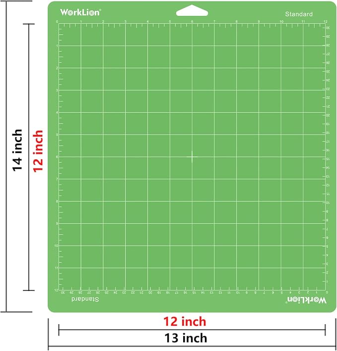 WORKLION 12x12 Standard Cutting Mat（3Pack) Compatible - Image 4