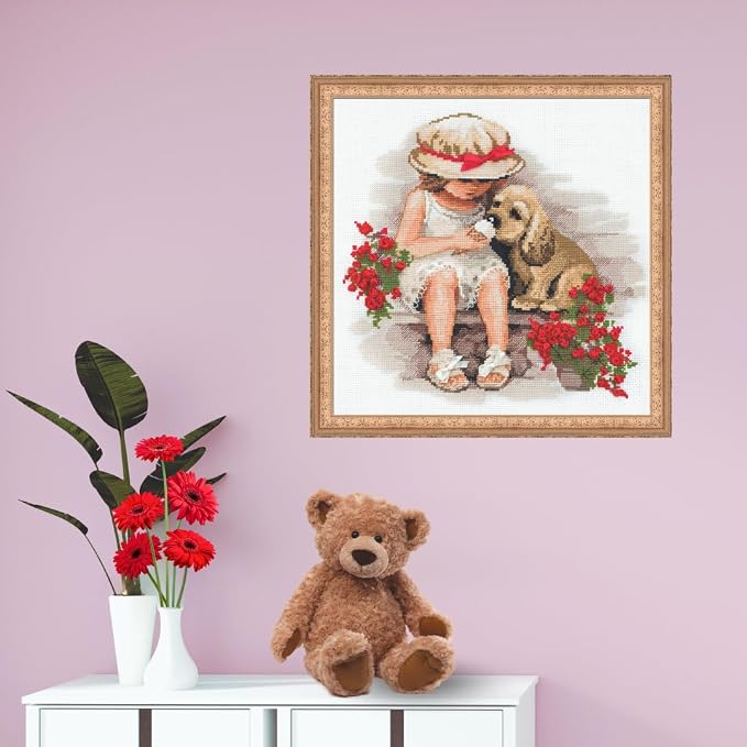 RIOLIS - Sweet Tooth 1333, Animals Cross Stitch Kits 11, Cross Stitch Kit - Image 8