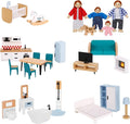 OOOK Wooden Dollhouse Furniture Set by OOOK
