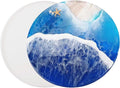 Round Coaster Epoxy Silicone Mold, Large Tray Mold, 11.8 Inch Round Plate by Reicyfang