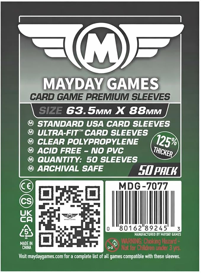 Mayday Games Legendary Game Accessory- Premium Card Sleeve Bundle by MAYDAYGAMES