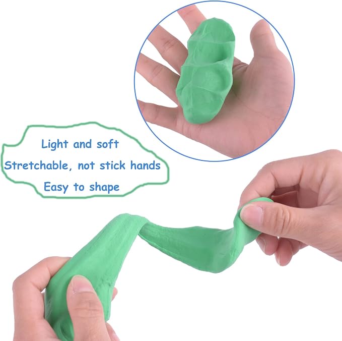 Air Dry Modeling Clay Kit - Image 3