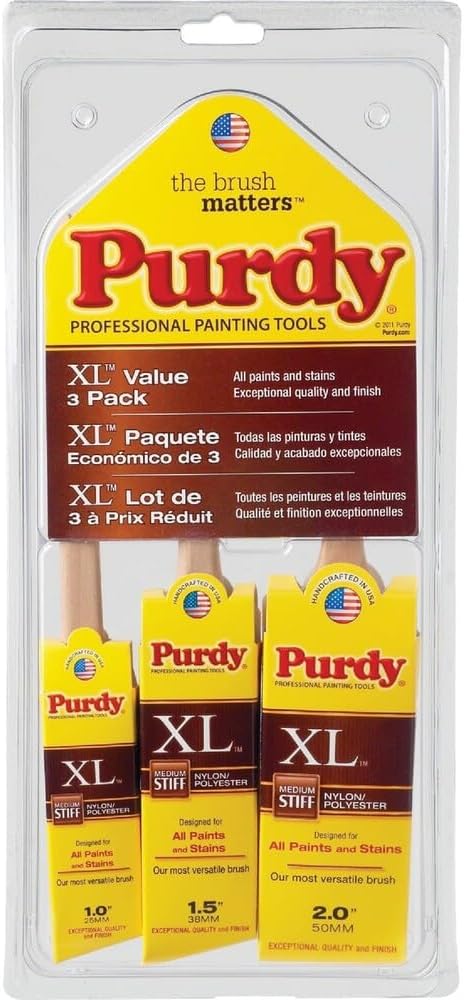 Purdy 140853100 XL Brush 3 Pack by Purdy