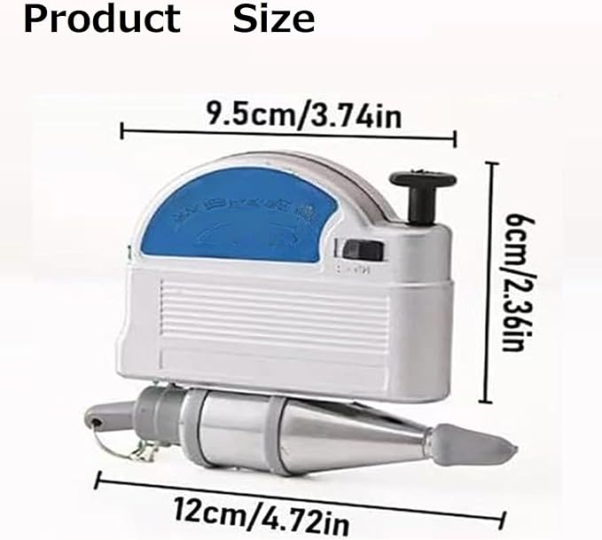 Retractable Plumb Bob With 19.7ft String, Magnetic Retractable Plumb Bob Construction Tools, Automatically Stretch Line Quickly Stabilize Plumb Bob Tool, Plumb Bob Reel Retractable
