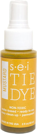 S·E·I S.E.I Mustard Tie Dye Spray Bottle, 2- Ounces, Fabric Spray Dye by SEI