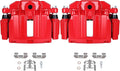 SCITOO 18-B4726 18-B4727 Rear Left & Right Disc Brake Calipers Assembly w/Bracket For Cadillac For DeVille,For Chevy For Astro/For Silverado 1500,For GMC For Safari