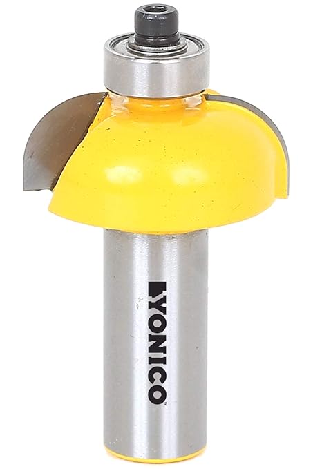 YONICO Cove Router Bits Edge Forming 3/8-Inch Radius 1/2-Inch Shank 13154