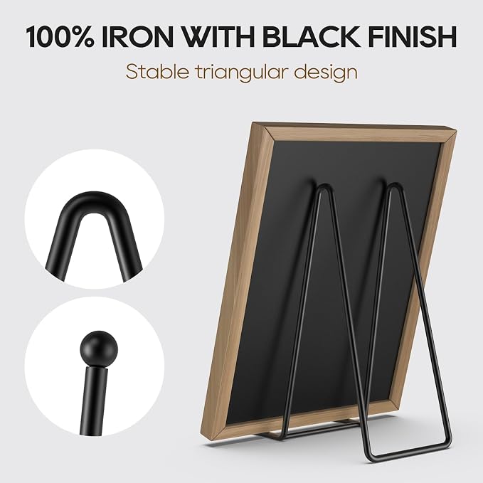 3 Pack 10 Inch Plate Stands for Display - Image 4