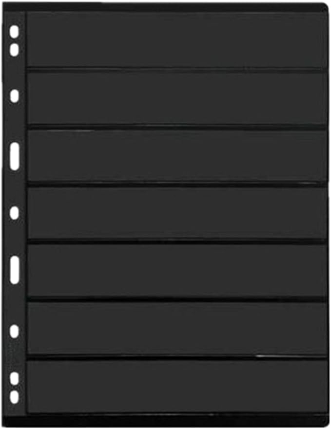 MUDOR Stamp Pages for Stamp Collection Album Binder Book, 10 Sheet 7 Row | 7 - Image 2