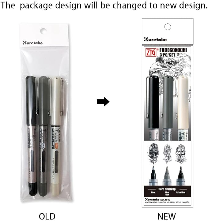 Kuretake Zig Inktober pen set, for Illustration, Manga Drawing, Lettering and - Image 7