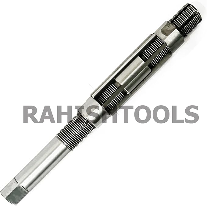 Adjustable Hand Reamer Tool H4 to H11 Sizes - 15/32" to 1-1/16” Reaming Tool for Precise Hole Finishing with Carbon Steel Blades - Hand Tools Reamers for Metal & Wood - 11.90mm - 26.98mm