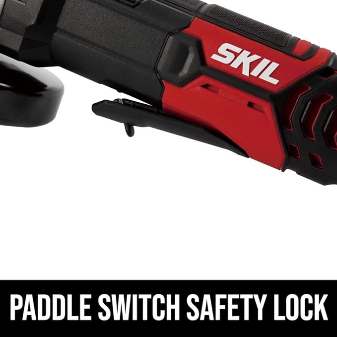 SKIL 8 Amp Corded Angle Grinder- AG242001