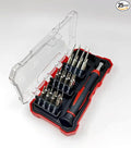 24 in 1 Precision Screwdriver Set, Small pocket tool set with Phillips,Slotted, Tox,Tri-wing,Star,Hex precision bits,Great for Electronics, PC,Watch, Eyeglass Repairing.