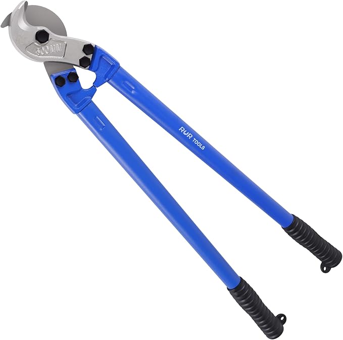 ZrgGea Cable Cutters 24 inch | Wire Snips Heavy Duty | Industrial-Grade Heavy-Duty Cable Cutter, Forged from T8 Alloy Steel, Hardness HRC56, Sharp Cutting. for Cutting Cables and Wire Ropes