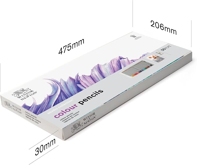 Winsor & Newton Studio Collection Artist Pencils, Colour Pencil Box Set - Image 6
