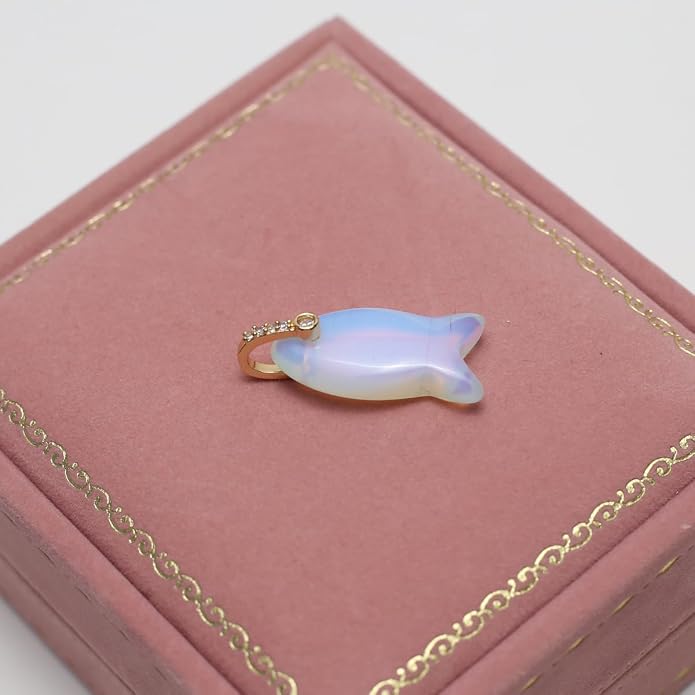 LE SKY Natural Stone Pendants Healing Crystal Gemstones - Image 6