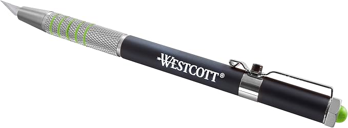 Westcott 16963 Pen-Style Retractable CarboTitanium Bonded Hobby Knife - Image 3