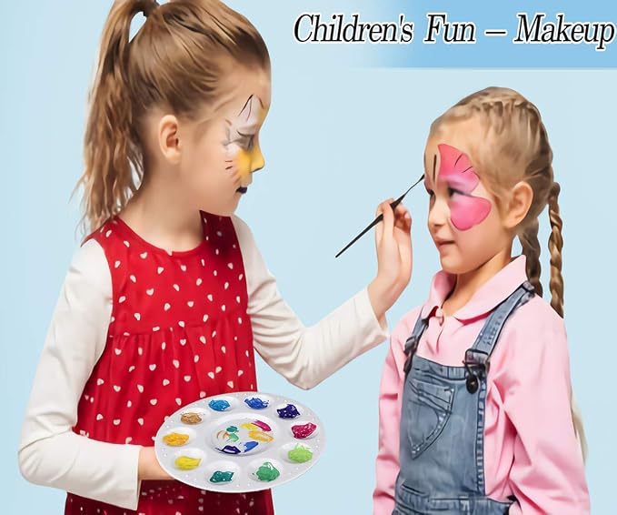 36 PCS Paint Tray Palettes for Kids, Plastic Paint Pallet - Image 5